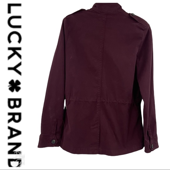 COPY - 💕SALE💕 Lucky Brand Burgundy Cargo Jacket - Picture 5 of 8